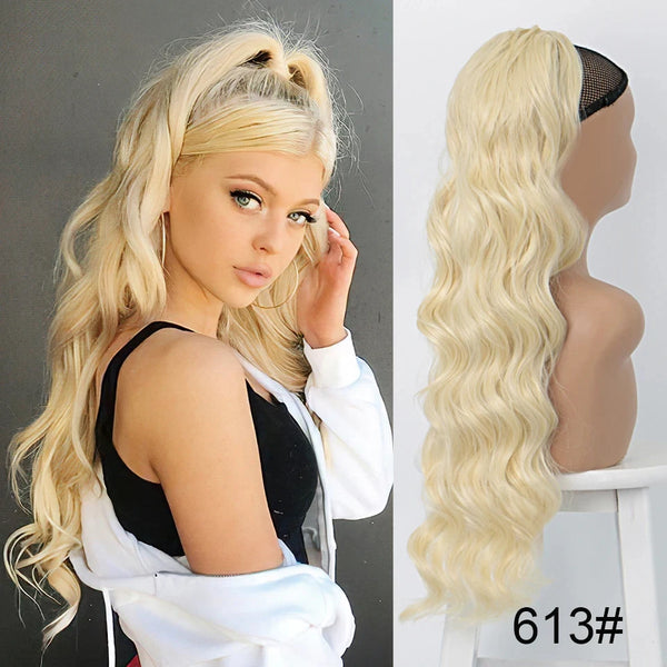 AOOSOO Synthetic Claw Clip-In Ponytail