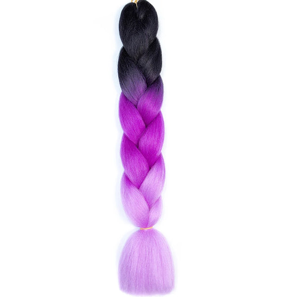AZQUEEN 24 Inch Kanekalon Jumbo Braid Extensions