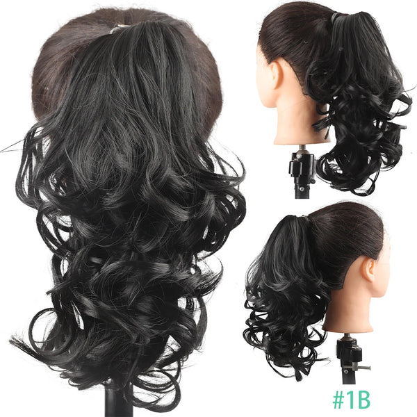 AOOSOO Synthetic Claw Clip-In Ponytail