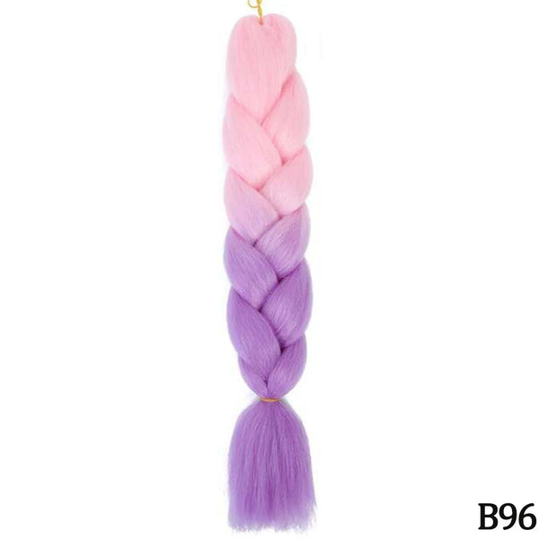 AZQUEEN 24 Inch Kanekalon Jumbo Braid Extensions