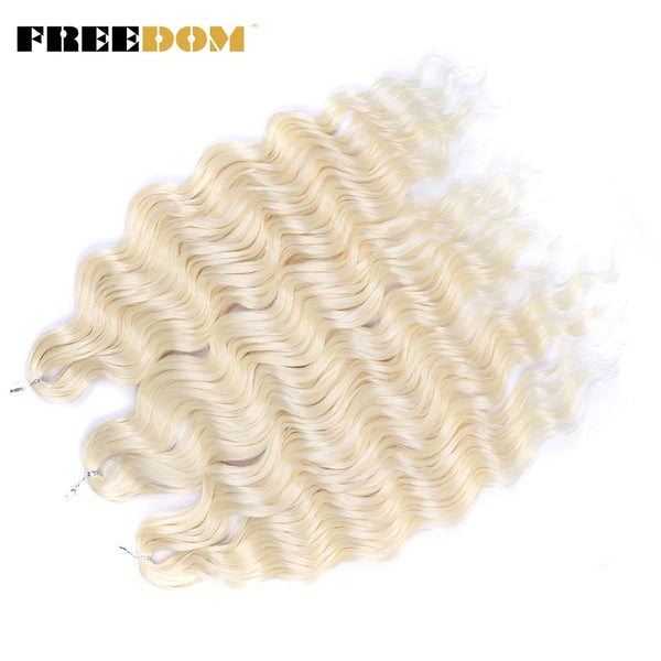 FREEDOM Synthetic Curly Braiding Hair Extensions