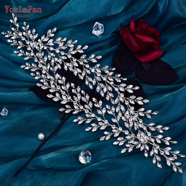 YouLaPan HP286 Luxury Flower Bridal Headband