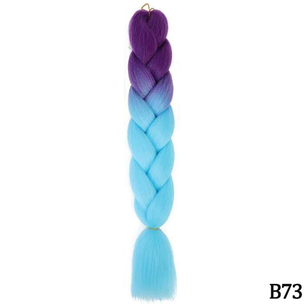 AZQUEEN 24 Inch Kanekalon Jumbo Braid Extensions