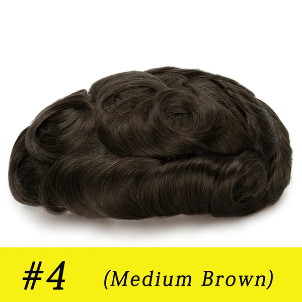 Evasmooth Indian Remy Human Hair Replacement System