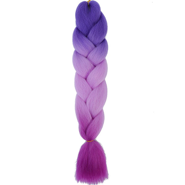 AZQUEEN 24 Inch Kanekalon Jumbo Braid Extensions