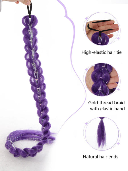 OLACARE 32 Inch Braided Ponytail