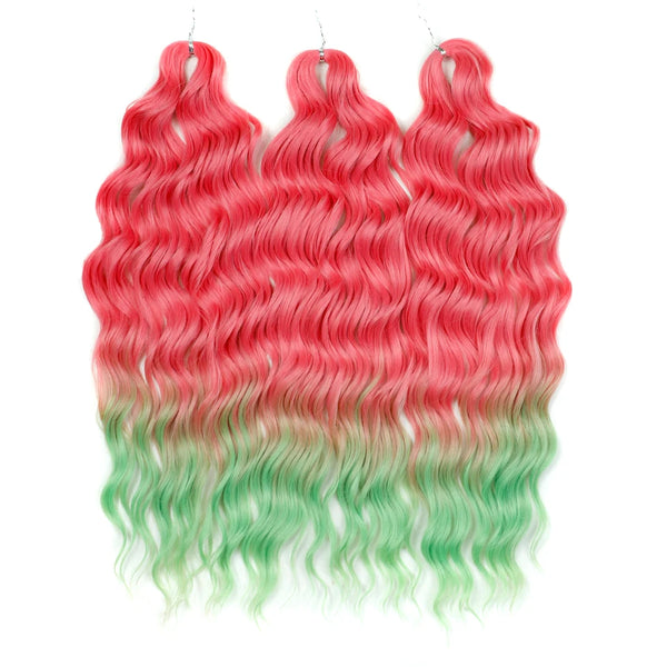 FREEDOM Synthetic Curly Braiding Hair Extensions
