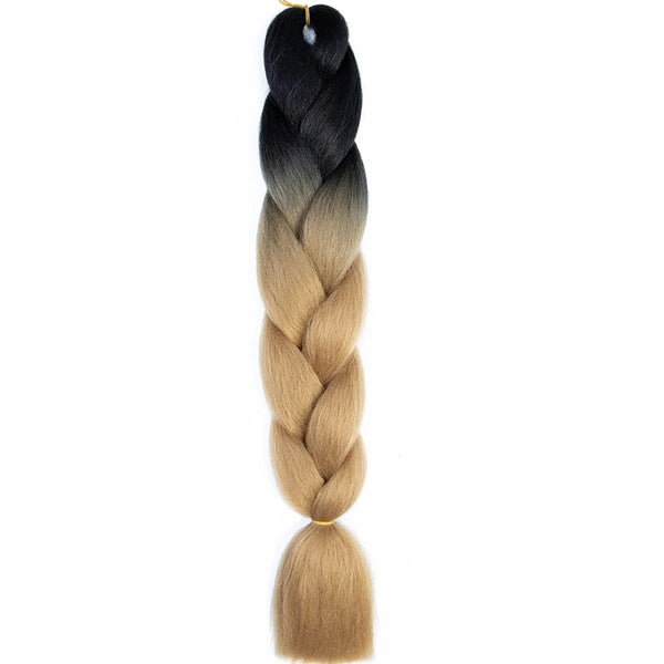 AZQUEEN 24 Inch Kanekalon Jumbo Braid Extensions