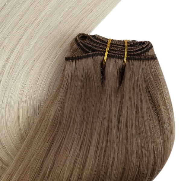 Moresoo Double Wefted Remy Human Hair Bundles