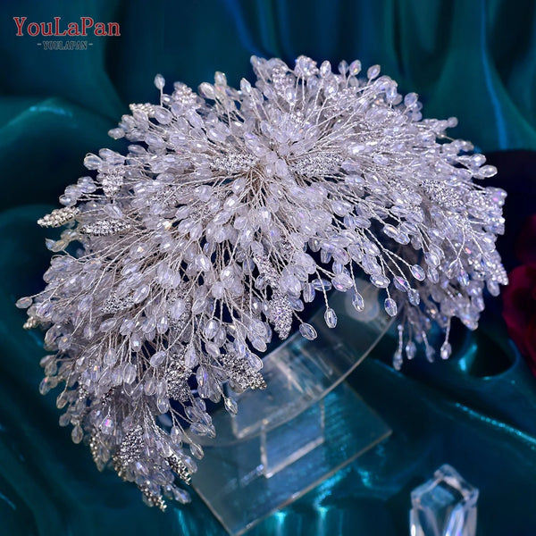 YouLaPan Rhinestone Hair Jewelry