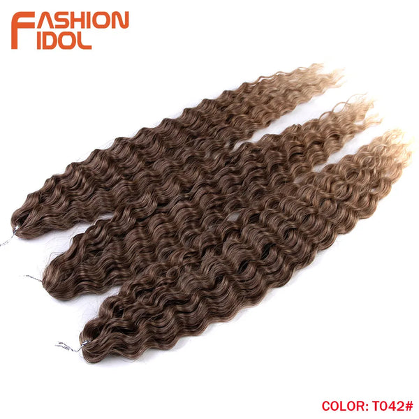 Fashion Idol Synthetic Water Wave Braiding Hair