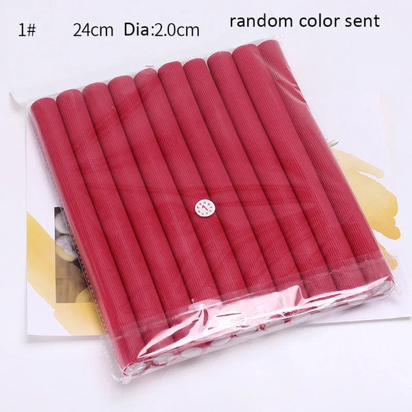 10 Pcs/Set Hair Roller Curling Sticks