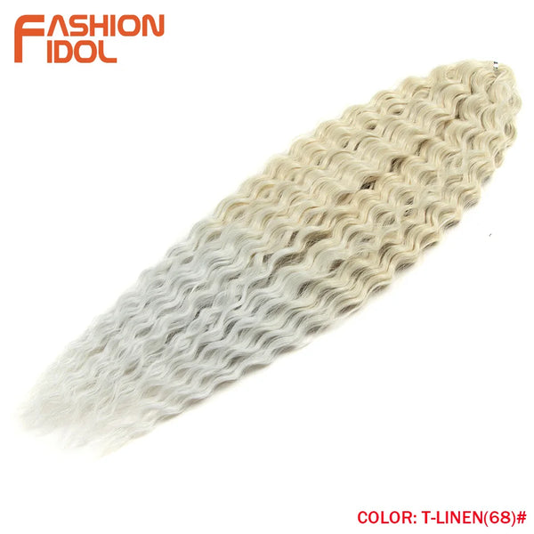 Fashion Idol Synthetic Water Wave Braiding Hair