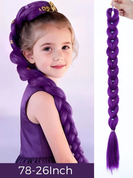 OLACARE 32 Inch Braided Ponytail