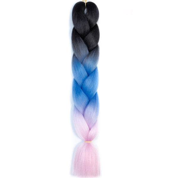 AZQUEEN 24 Inch Kanekalon Jumbo Braid Extensions