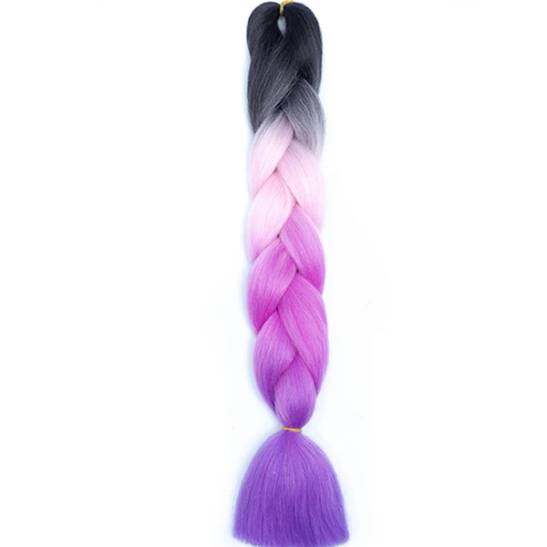 AZQUEEN 24 Inch Kanekalon Jumbo Braid Extensions