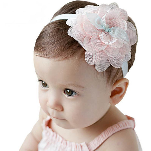 Denoswim Baby Headbands/Flower Girls Bow