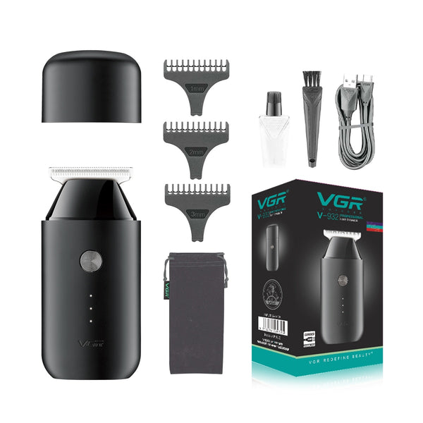 VGR Rechargeable Mini Electric Cordless Hair Clipper/Electric Cordless Beard Trimmer