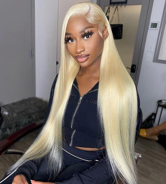Tuneful Brazilian 613 Blonde Lace Frontal Remy Human Hair Wig