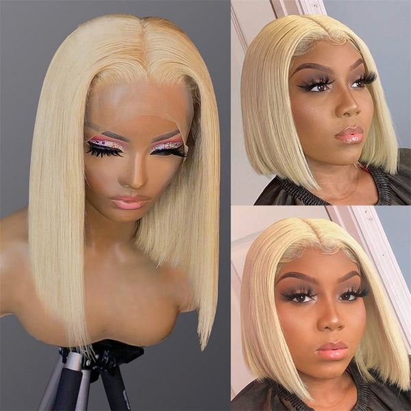 Tuneful Brazilian 613 Blonde Lace Frontal Remy Human Hair Wig