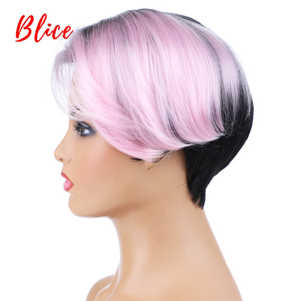 Blice Short Straight Synthetic Wig