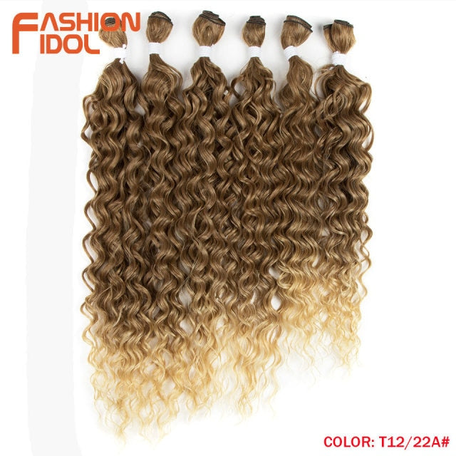 Fashion Idol Afro Kinky Curly Synthetic Hair Extensions