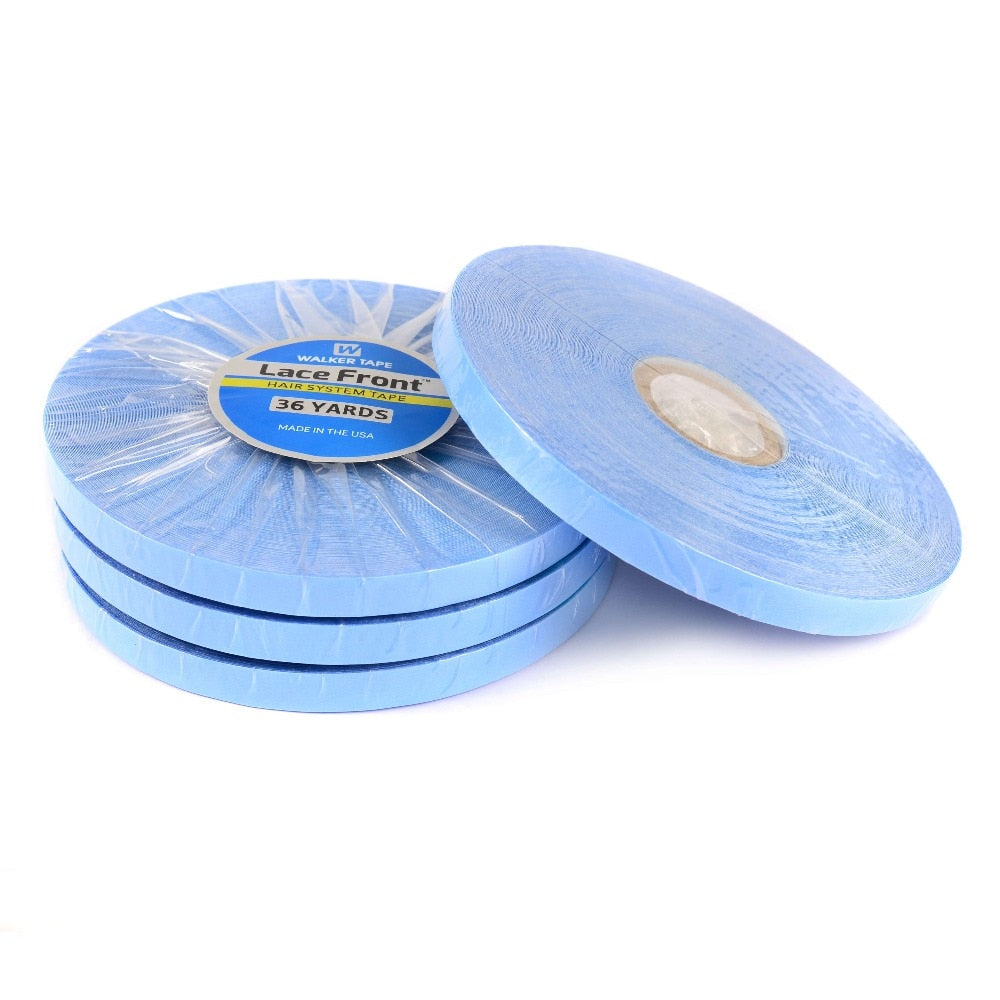 Blue Double Sided Adhesive Tape For Hair Extensions/Toupees/Lace Wigs