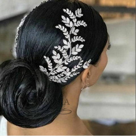 ASNORA Luxury Wedding Hair Headdress