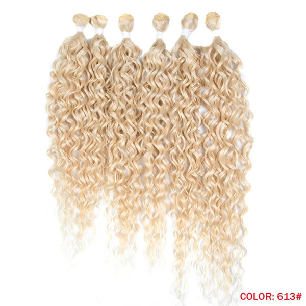 Fashion Idol Afro Kinky Curly Synthetic Hair Extensions