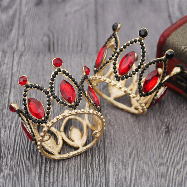 Cenmon New Popular Baroque Miniature Crown for Girls and Boys