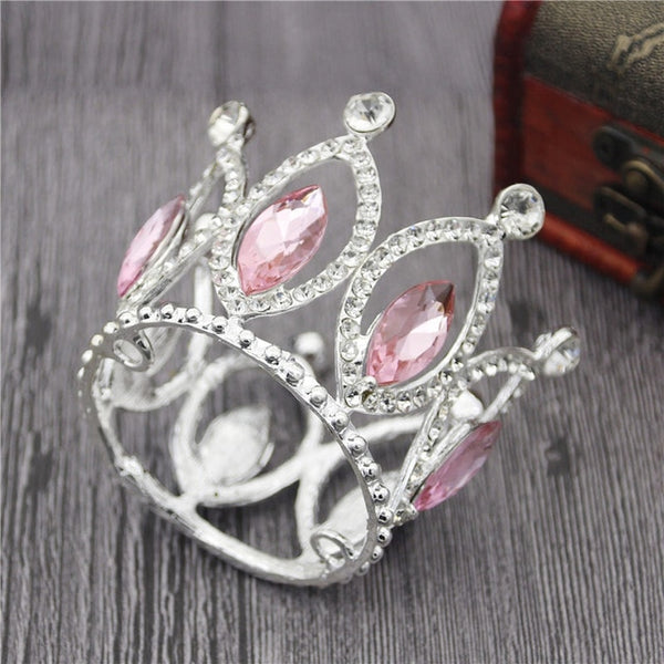 Cenmon New Popular Baroque Miniature Crown for Girls and Boys