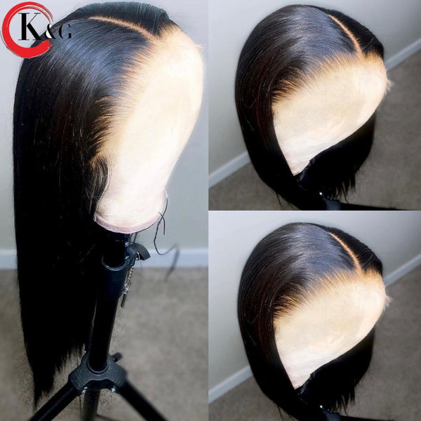 KUNGANG Brazilian Front Wig 150% Density With Baby Hair