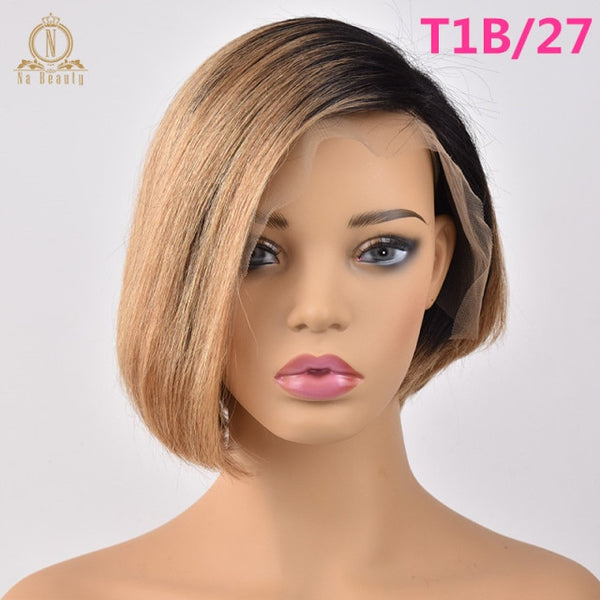 Na Beauty Brazilian Pixie Cut Remy Human Hair Wig