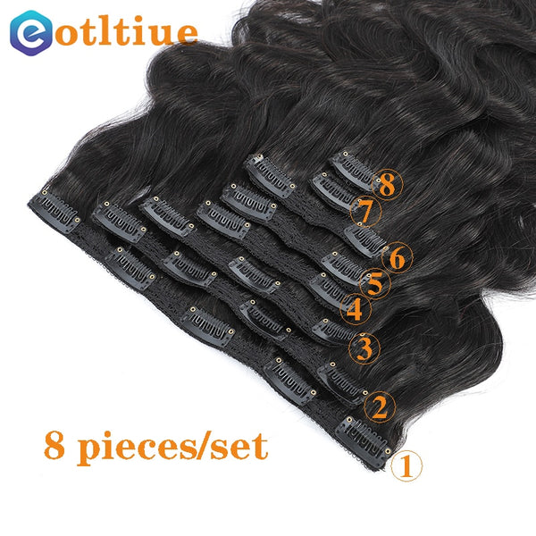 Eotltiue Brazilian Body Wave Remy Human Hair Extensions