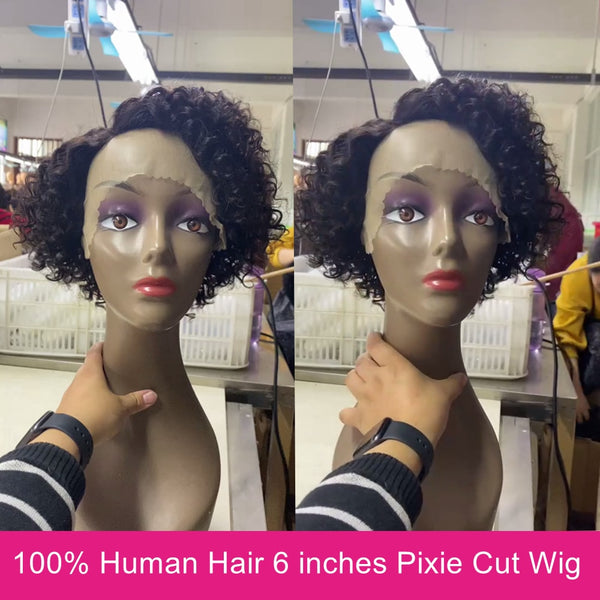 Royce European Water Wave Pre Plucked Remy Human Hair Wig