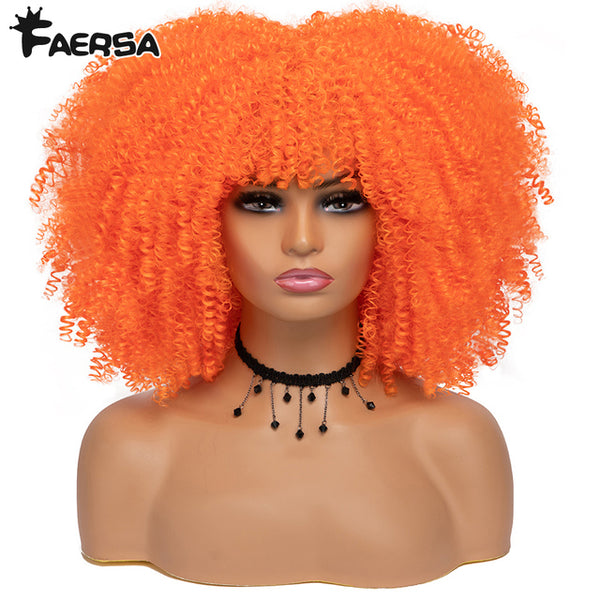 Faersa Synthetic Glueless High Temperature Wig