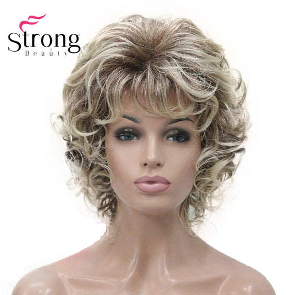 StrongBeauty Short Full Synthetic Wig